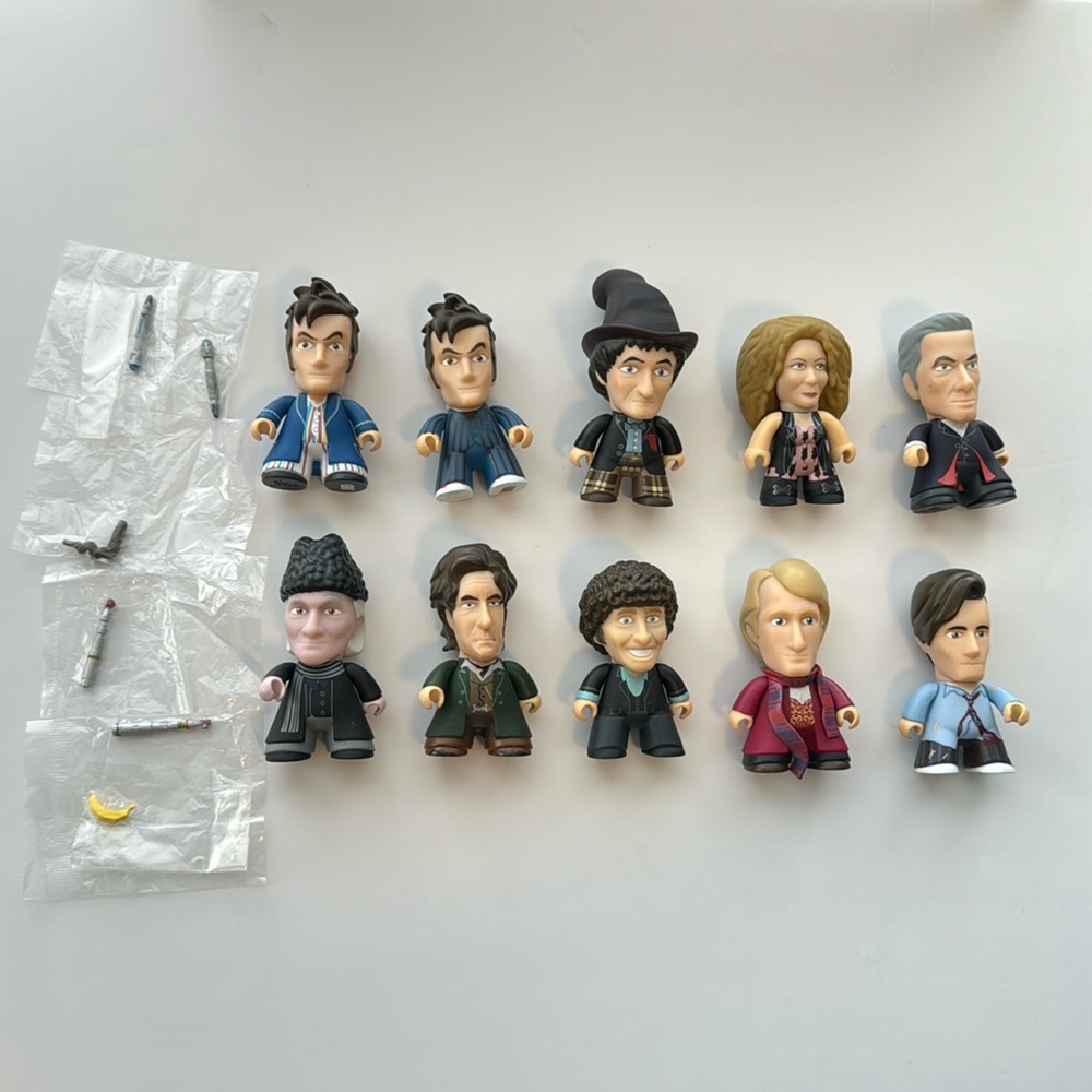 Doctor Who Titan Figure lot